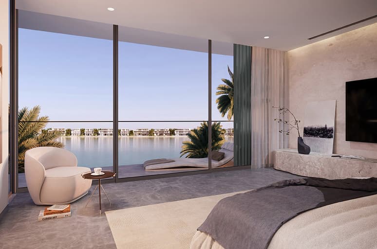 SContemporary minimalism with glam elements